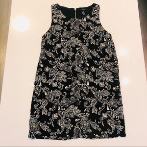 Forever 21 black paisley dress